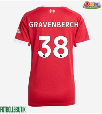 Liverpool Ryan Gravenberch #38 Hemmatröja Kvinnor 2025-26 Kortärmad